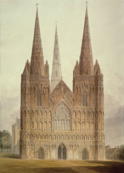Lichfield Cathedral by Unbekannt Unbekannt